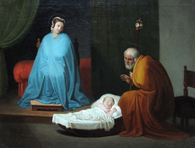 La Sacra Famiglia (Autore ignoto, sec. XIX) - Pinacoteca Civica "Corrado Pellini"